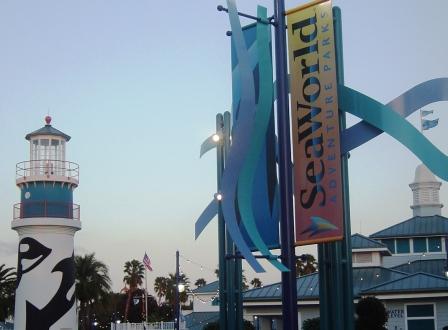 Ingang SeaWorld Florida