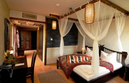 Een kamer in hotel Matamba