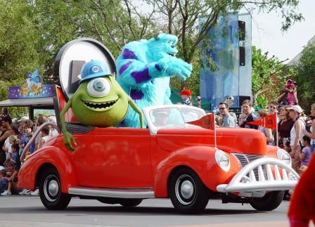 De sterrenauto van Monsters & Co. - Foto: Wyscan