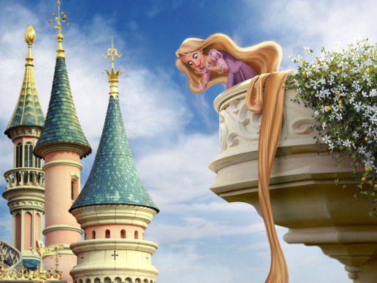 Rapunzel in Disneyland Paris - Beeld: (c) Disney