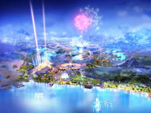 Artist impression van Shanghai Disneyland - Beeld: (c) Disney
