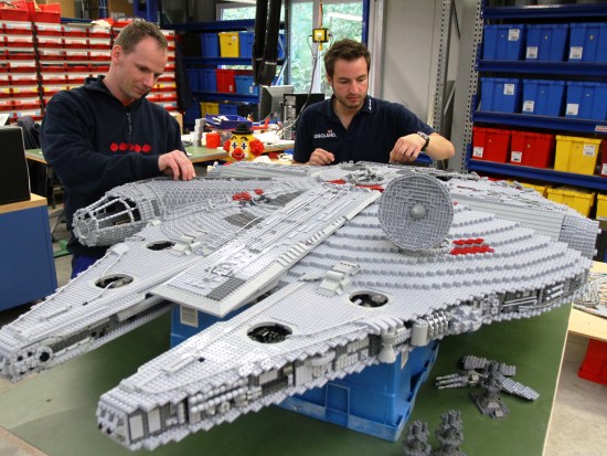 Star Wars Miniland in Legoland