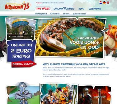 Website Avonturenpark Hellendoorn