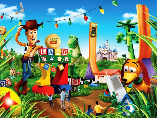 Toy Story Land in Hong Kong Disneyland - Beeld: (c) Disney/Pixar