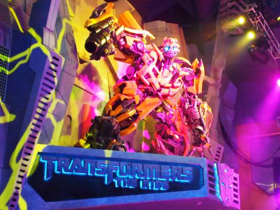 Tranformers, The Ride in Universal Studios Singapore - Foto: Walter Lim