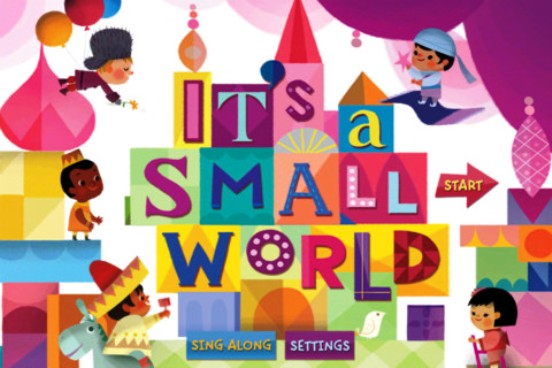 App It's a Small World - Illustratie: (c) Disney