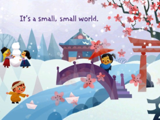App It's a Small World - Illustratie: (c) Disney