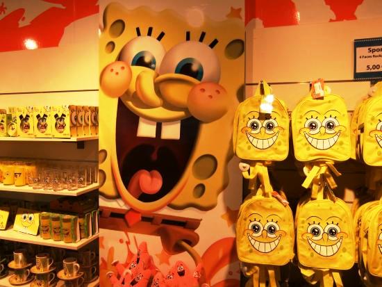 Souvenirs van SpongeBob SquarePants in Movie Park Germany - Foto: (c) Parkplanet