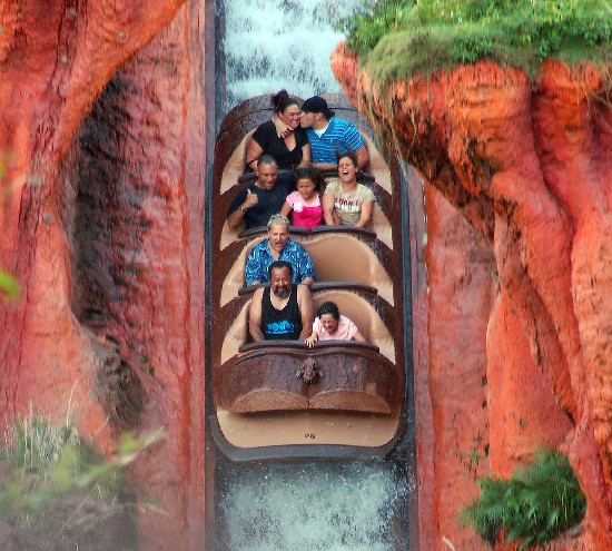 Splash Mountain in het Magic Kingdom in Walt Disney World - Foto: (c) Disney
