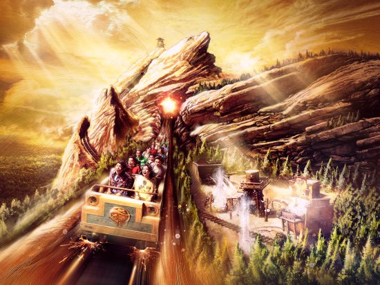 Runaway Mine Cars in Hong Kong Disneyland - Beeld: (c) Disney