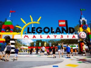 De ingang van Legoland Malaysia
