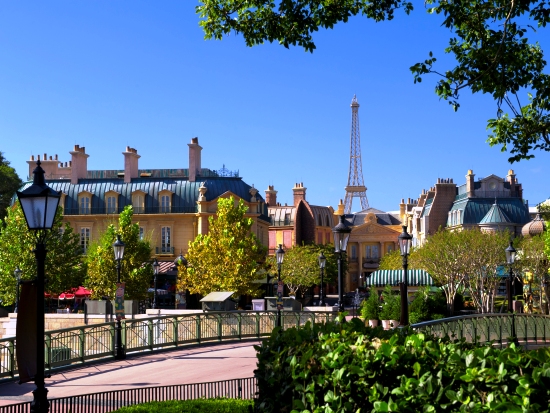 Het Frankrijk-paviljoen in Epcot - Foto: (c) Disney, Gene Duncan