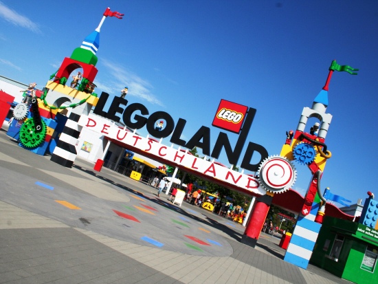 De entree van Legoland Deutschland - Foto: WebBuddha
