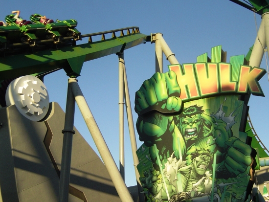 De Hulk-coaster in Universal's Islands of Adventure - Foto: (c) Adri van Esch, Parkplanet