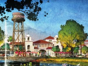 Town Center, de nieuwe ingang van Disney Springs - Concept art: (c) Disney