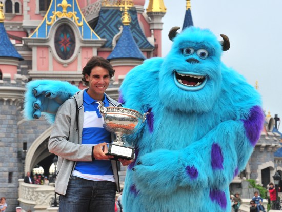 Rafael Nadal viert zijn achtste Roland Garros-titel in Disneyland Paris - Foto: (c) Disney