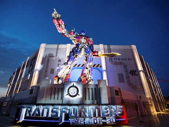 Transformers The Ride 3D in Universal Studios Florida