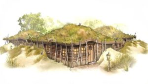 Een Duinhut in het Loonsche Land van de Efteling