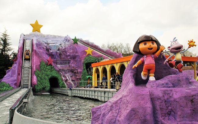 Dora's Big River Adventure in Movie Park Germany - Foto: © Parkplanet