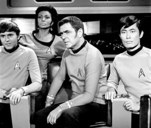 De oorspronkelijke cast van Star Trek - Foto: Wikipedia c.c.