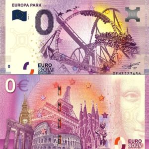 Het 0-eurobiljet van Europa-Park