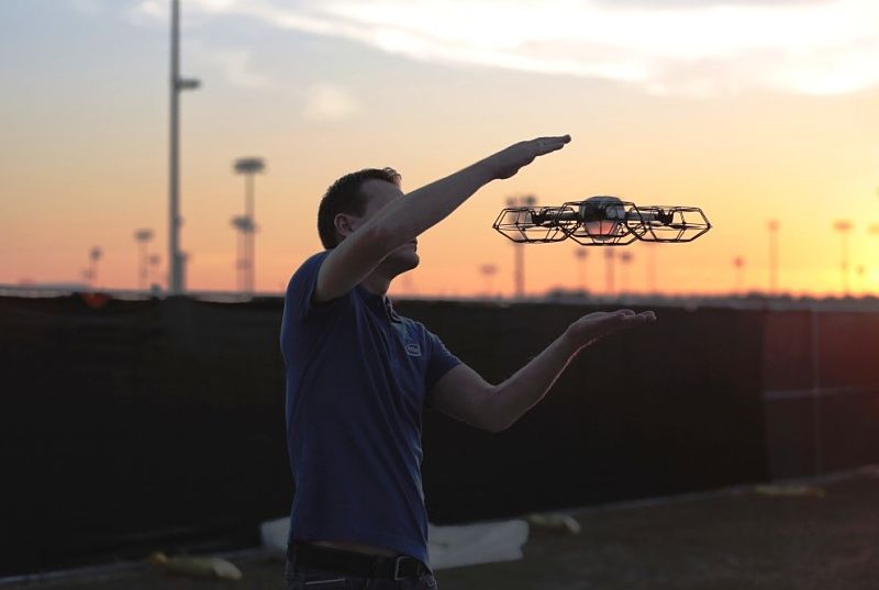 Verlichte drones van Intel - Foto: © Intel