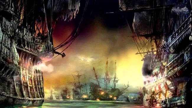 Artwork van Pirates of the Caribbean: Battle for the Sunken Treasure in Shanghai Disneyland - Beeld: © Disney
