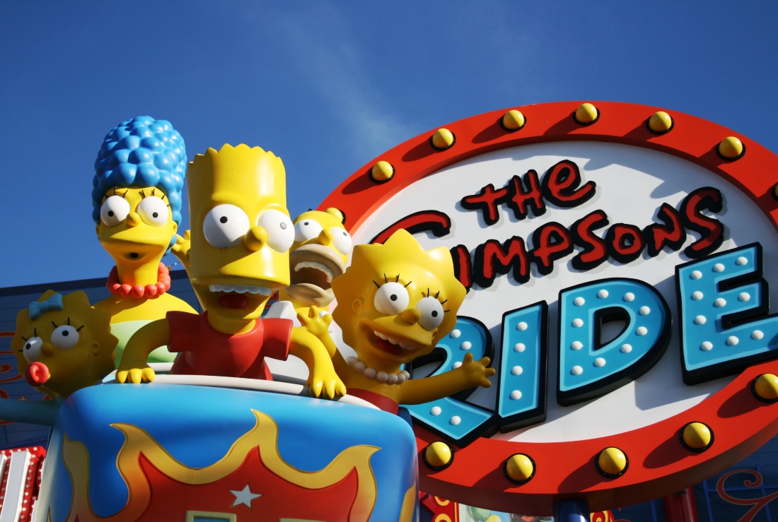 Simpsons Ride in Universal Studios Florida - Foto: © Adri van Esch
