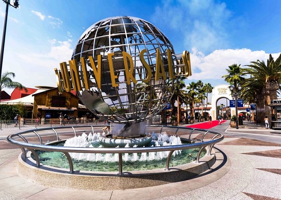 Ingang van Universal Studios Hollywood