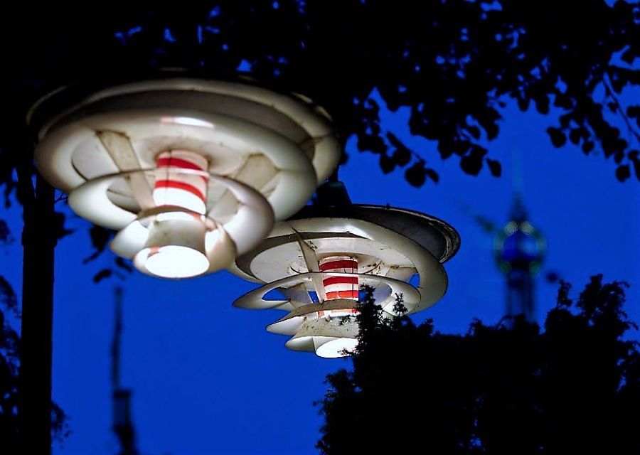 De unieke PH-lampen van ontwerper Poul Henningsen in Tivoli