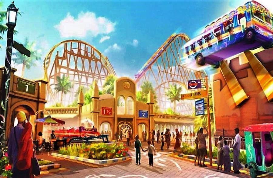 Hybride achtbaan voor Bollywood Park Dubai