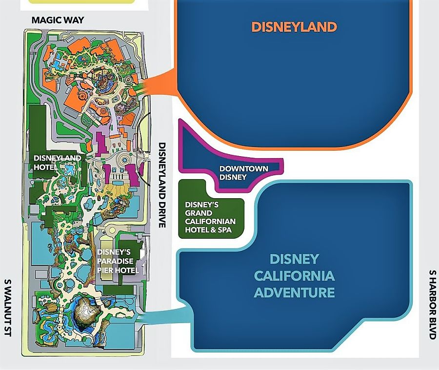 De plannen voor Disneyland Forward - Beeld: © Disney